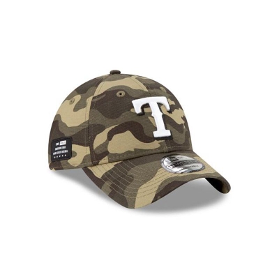 Sapca New Era Texas Rangers MLB Armed Forces Weekend 9TWENTY Adjustable - Verzi